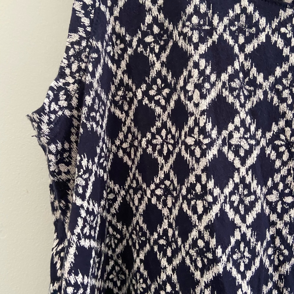 LOFT patterned tank top | size S